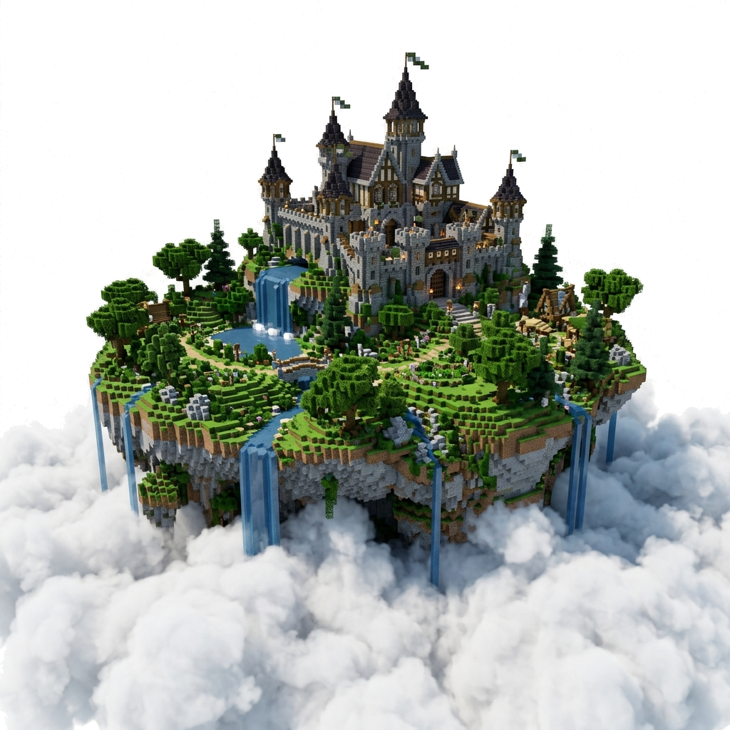 Minecraft Floating Island